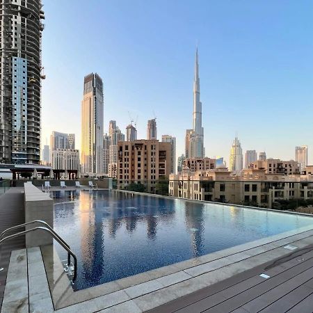 Ferienwohnung Silkhaus Design 1Bdr With Burj Khalifa View In New Tower Dubai Exterior foto