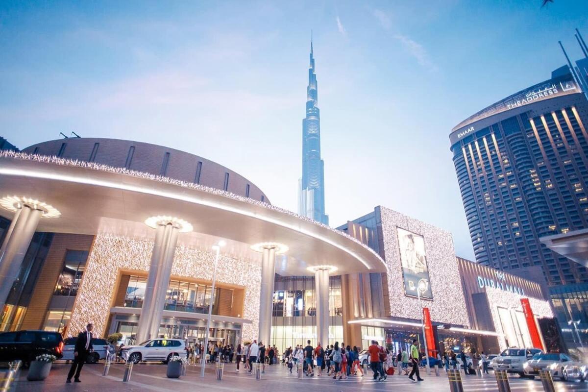 Ferienwohnung Silkhaus Design 1Bdr With Burj Khalifa View In New Tower Dubai Exterior foto