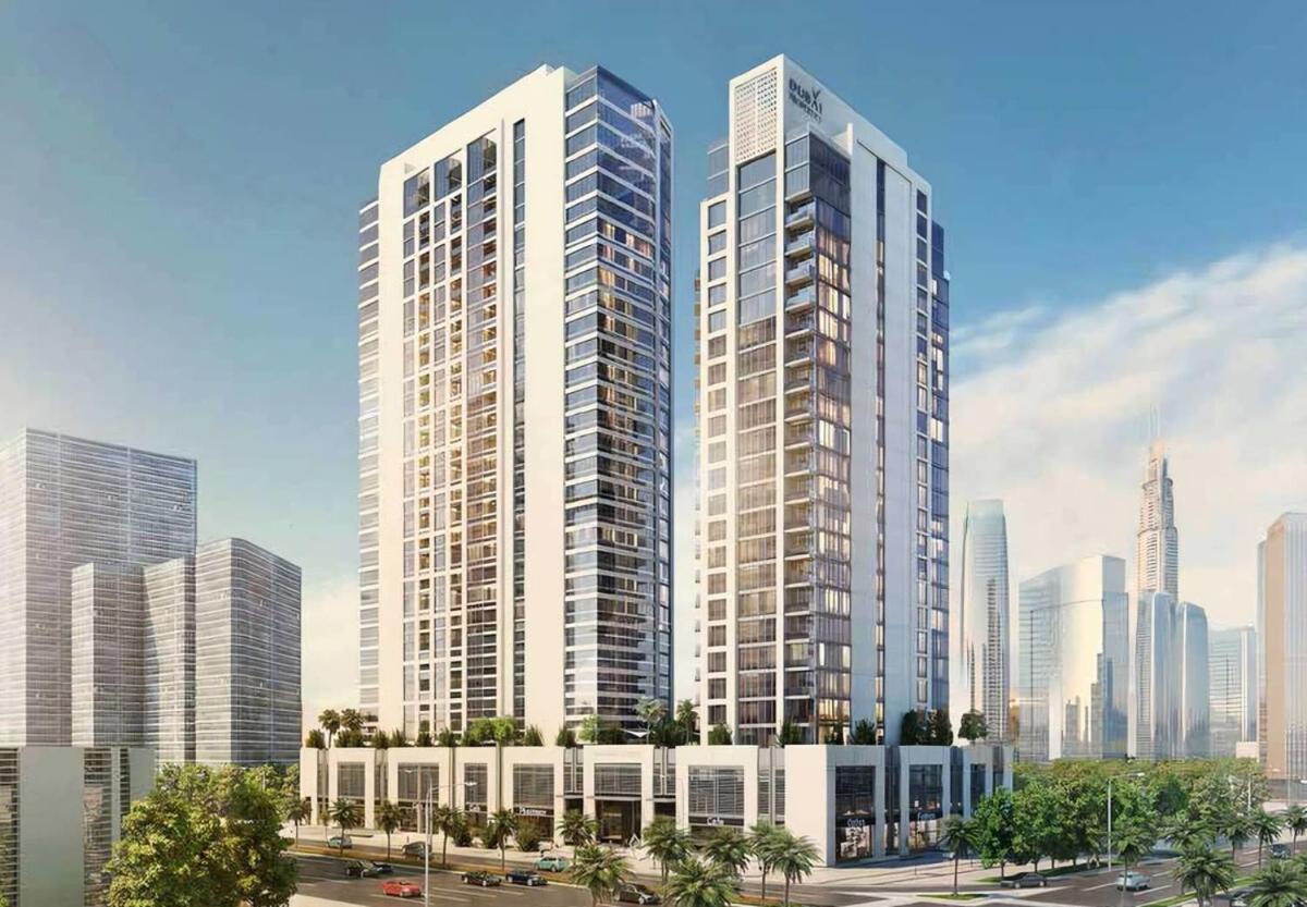 Ferienwohnung Silkhaus Design 1Bdr With Burj Khalifa View In New Tower Dubai Exterior foto